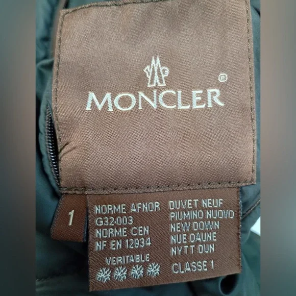MONCLER Vintage Reversible Cochevinne Square-Quilted Down Jacket Vintage Puffer